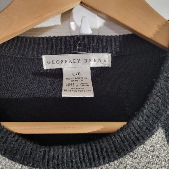 Geoffrey Beene Crew Neck Sweater-Men's‎ LG - Picture 2 of 5